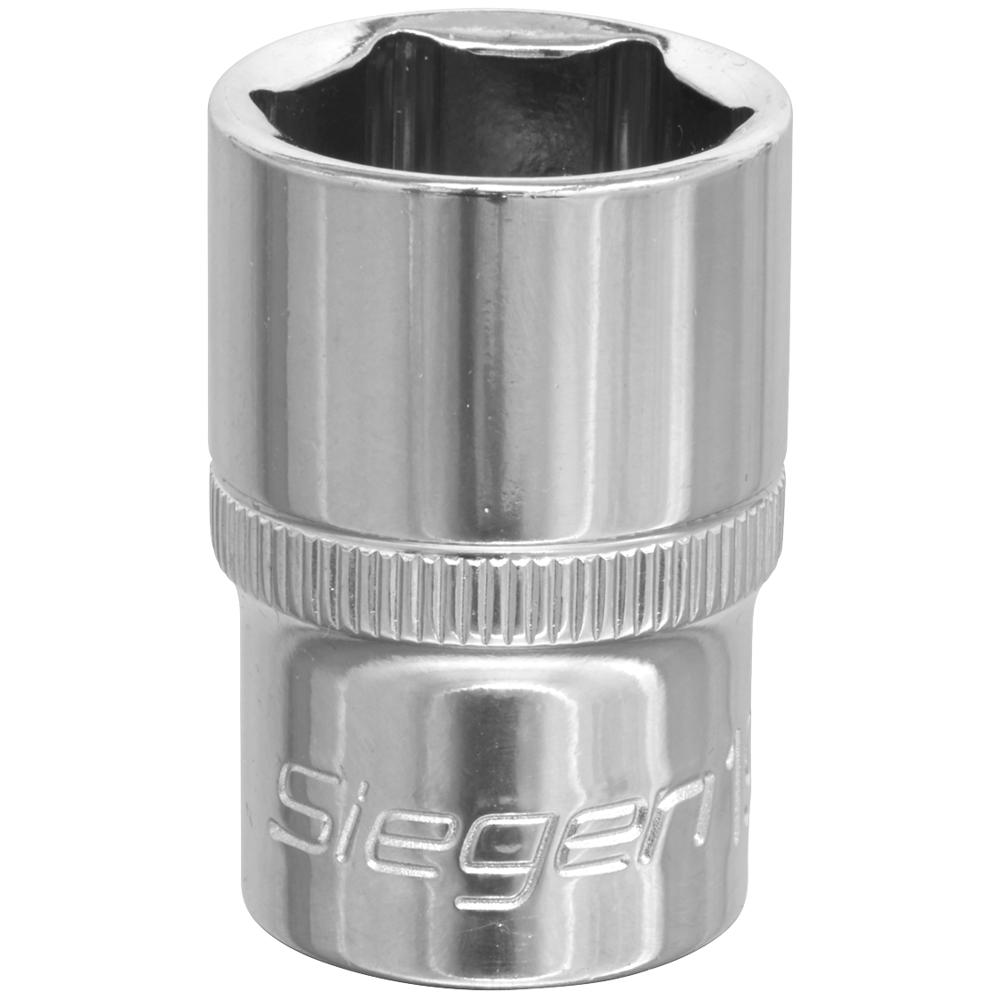 Siegen 1/2" Drive Hexagon WallDrive Socket Metric 1/2" 19mm