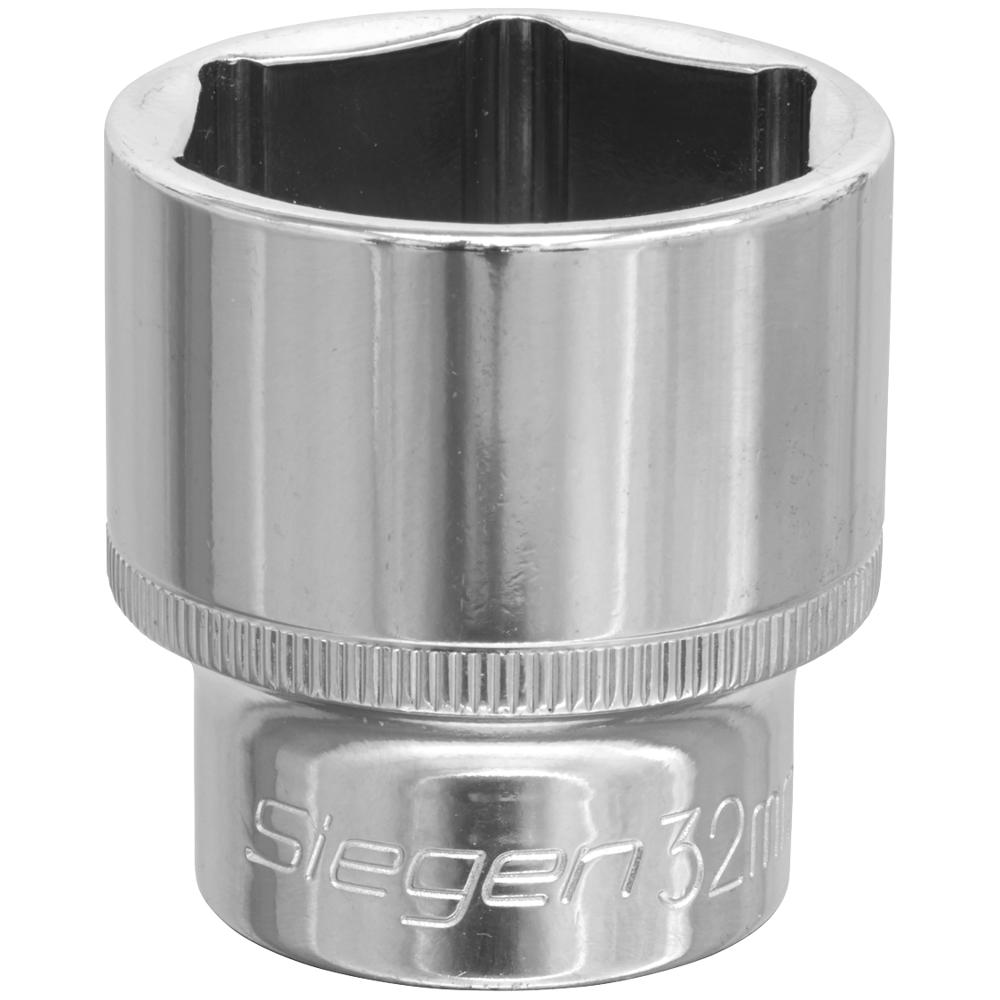 1/2" Drive Hexagon WallDrive Socket Metric