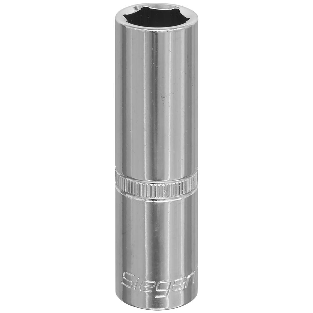 Siegen 1/2" Drive Deep Hexagon WallDrive Socket Metric 1/2" 15mm