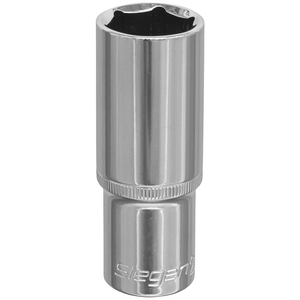 Siegen 1/2" Drive Deep Hexagon WallDrive Socket Metric 1/2" 22mm