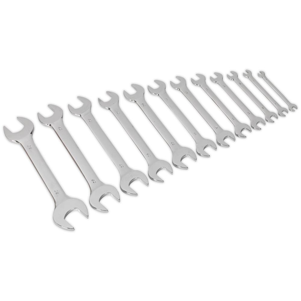 Siegen 12 Piece Double Open End Spanner Set Metric