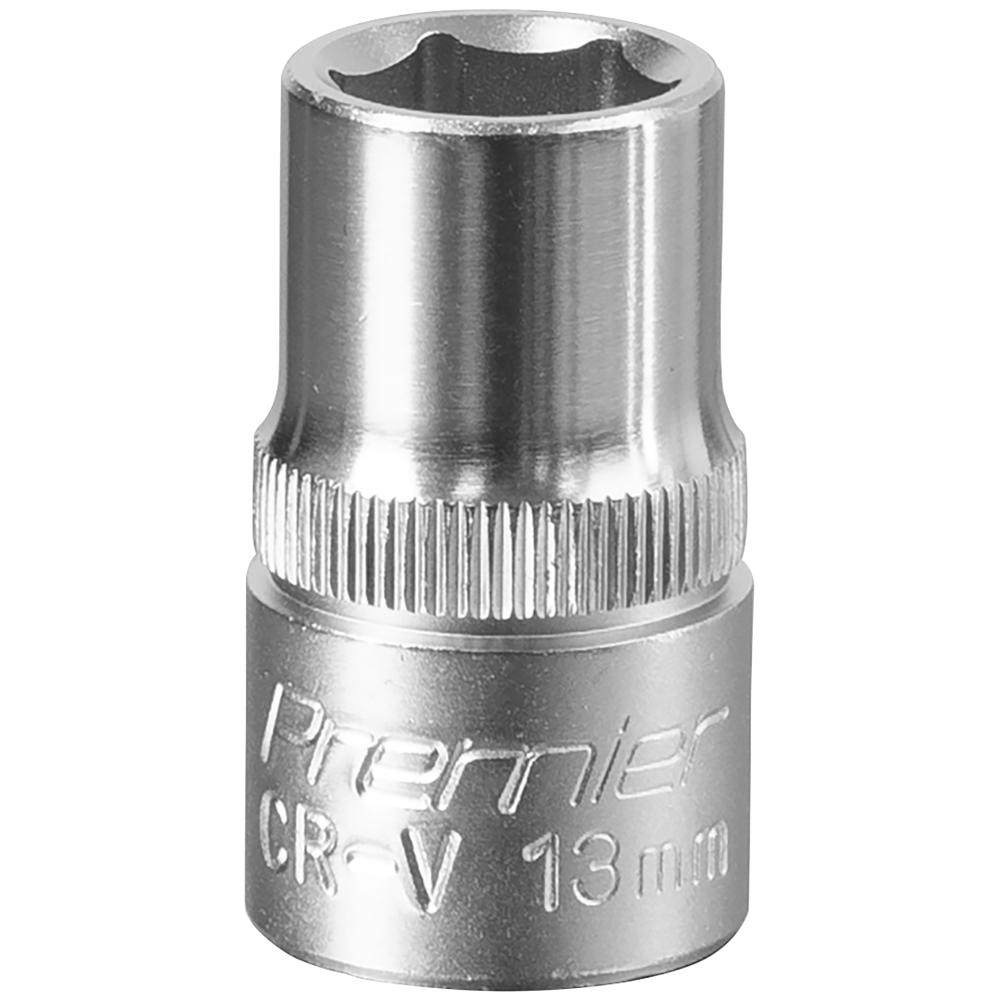 Sealey 1/2" Drive Hexagon WallDrive Socket Metric 1/2" 13mm
