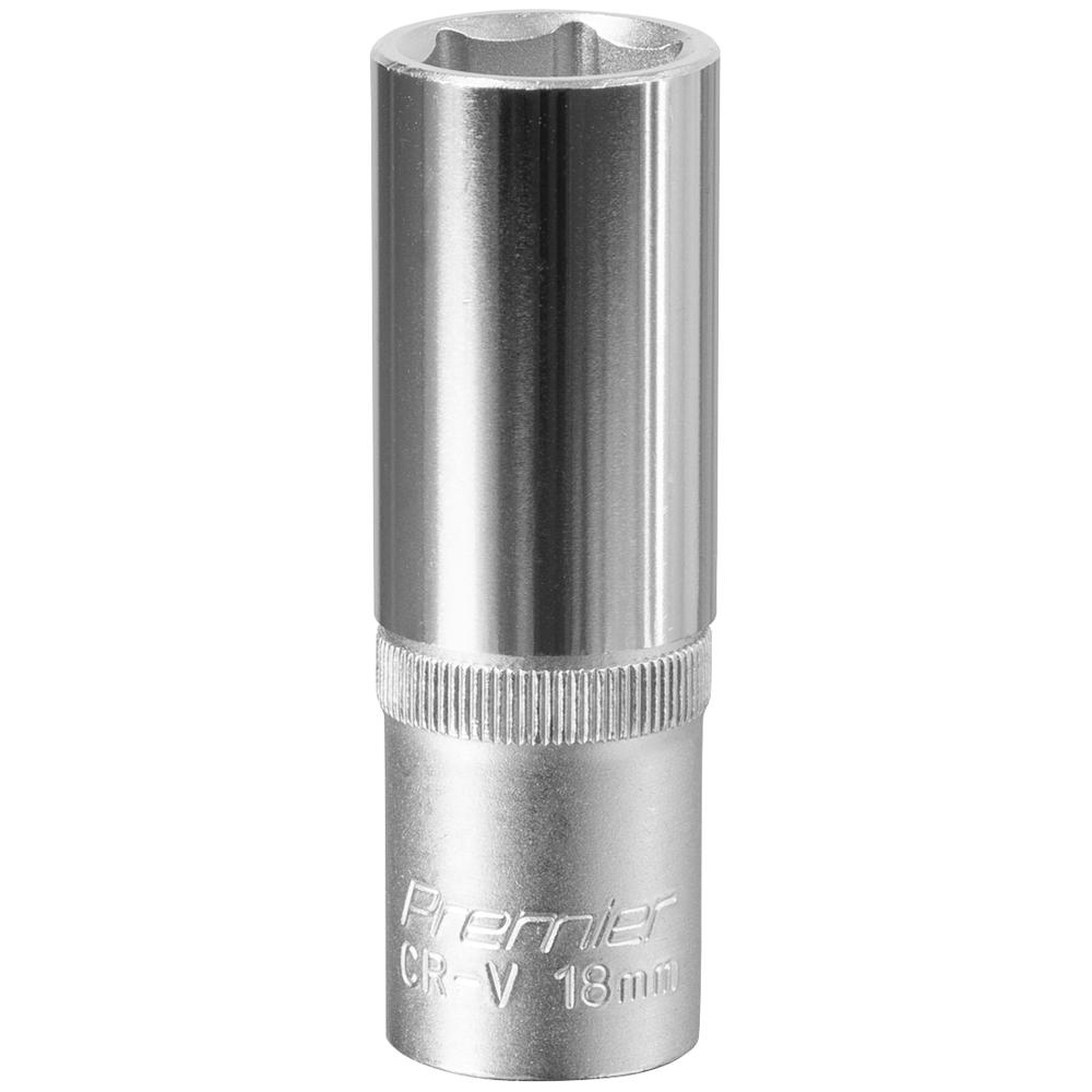 1/2" Drive Deep Hexagon WallDrive Socket Metric