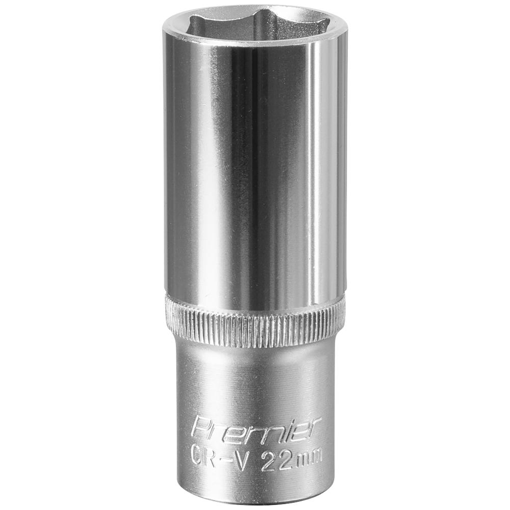 1/2" Drive Deep Hexagon WallDrive Socket Metric