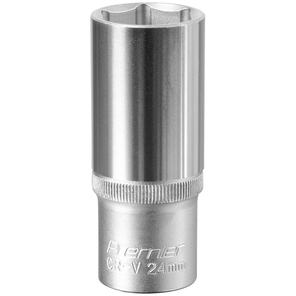 1/2" Drive Deep Hexagon WallDrive Socket Metric