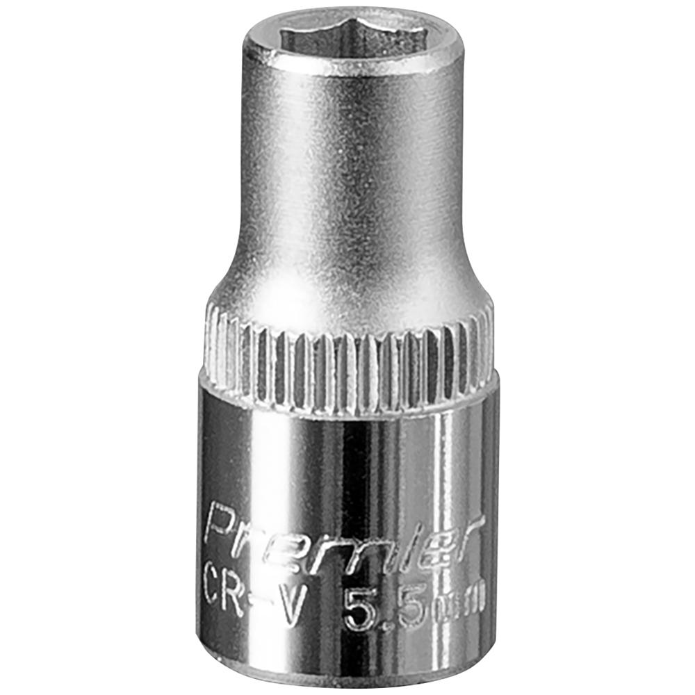 1/4" Drive Hexagon WallDrive Socket Metric