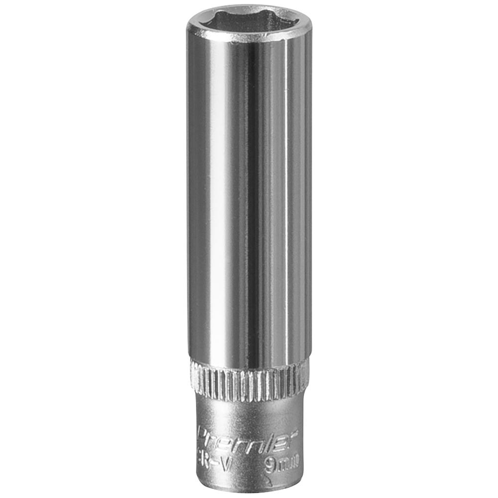 1/4" Drive Deep Hexagon WallDrive Socket Metric