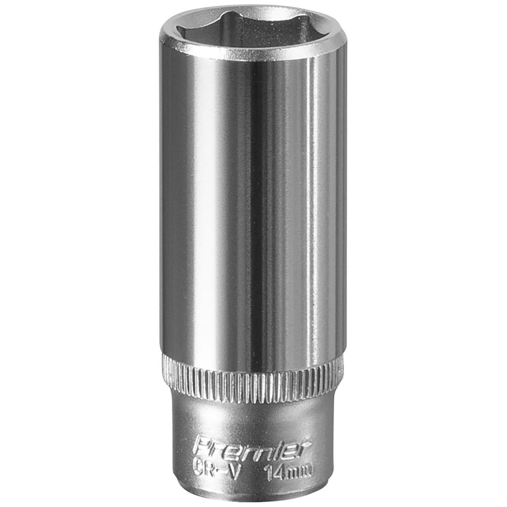 1/4" Drive Deep Hexagon WallDrive Socket Metric