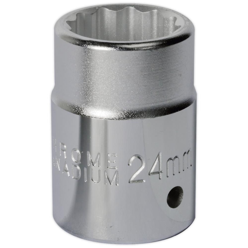 3/4" Drive Bi Hexagon WallDrive Socket Metric