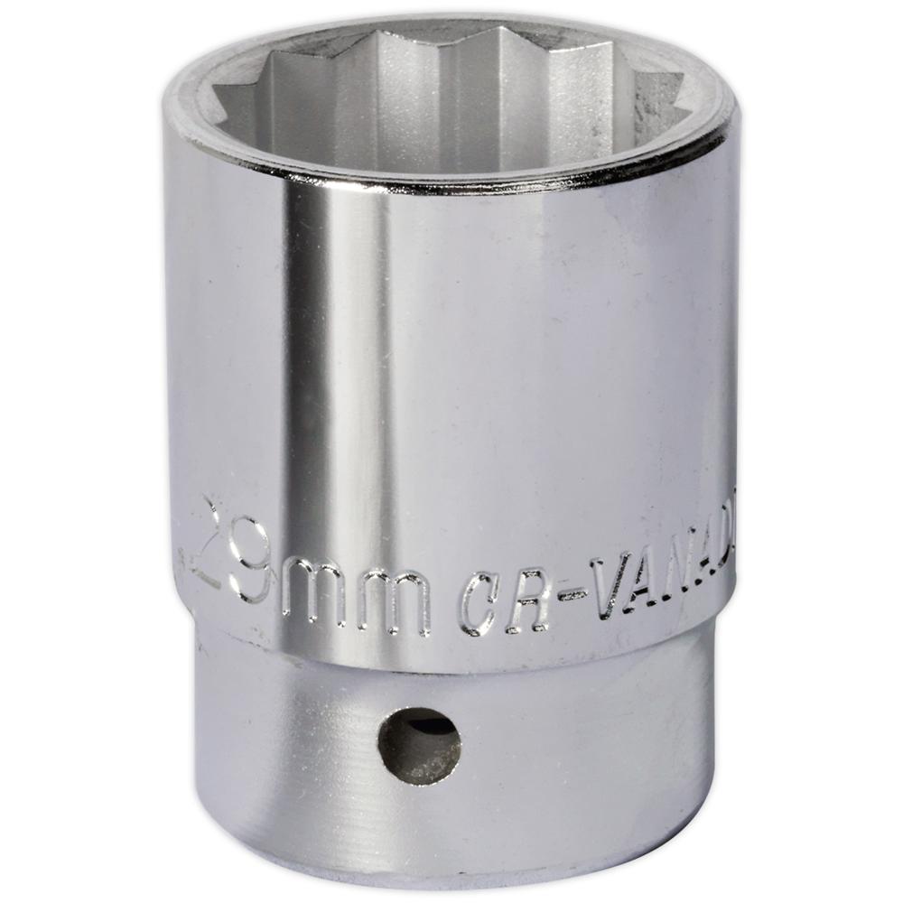 Sealey 3/4" Drive Bi Hexagon WallDrive Socket Metric 3/4" 29mm