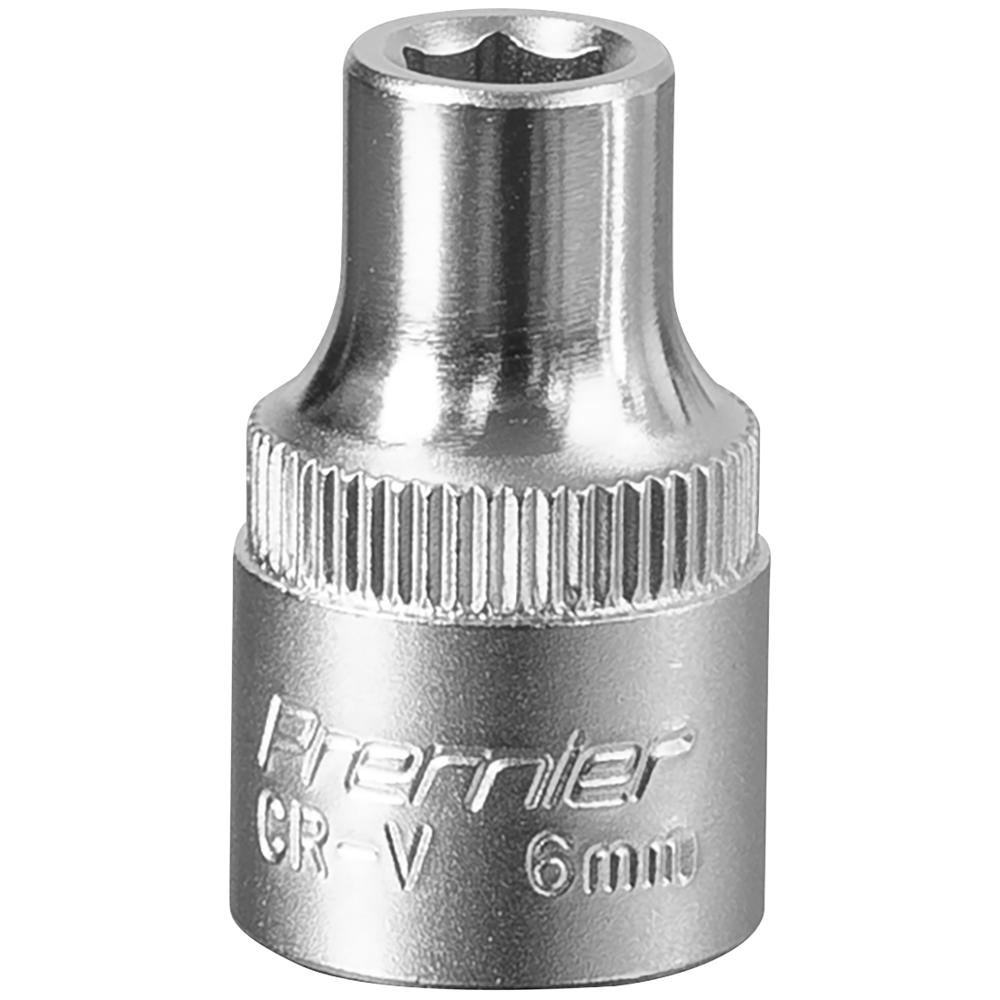 Sealey 3/8" Drive Hexagon WallDrive Socket Metric 3/8" 6mm