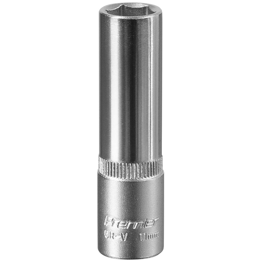 Sealey 3/8" Drive Deep Hexagon WallDrive Socket Metric 3/8" 11mm