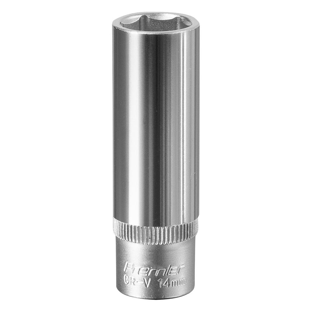 3/8" Drive Deep Hexagon WallDrive Socket Metric