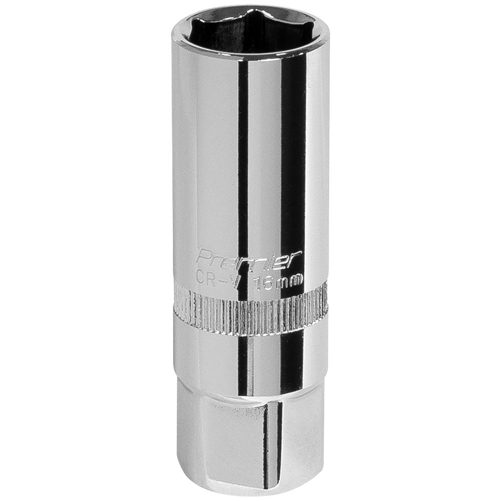 3/8" Drive Hexagon Spark Plug Socket Metric
