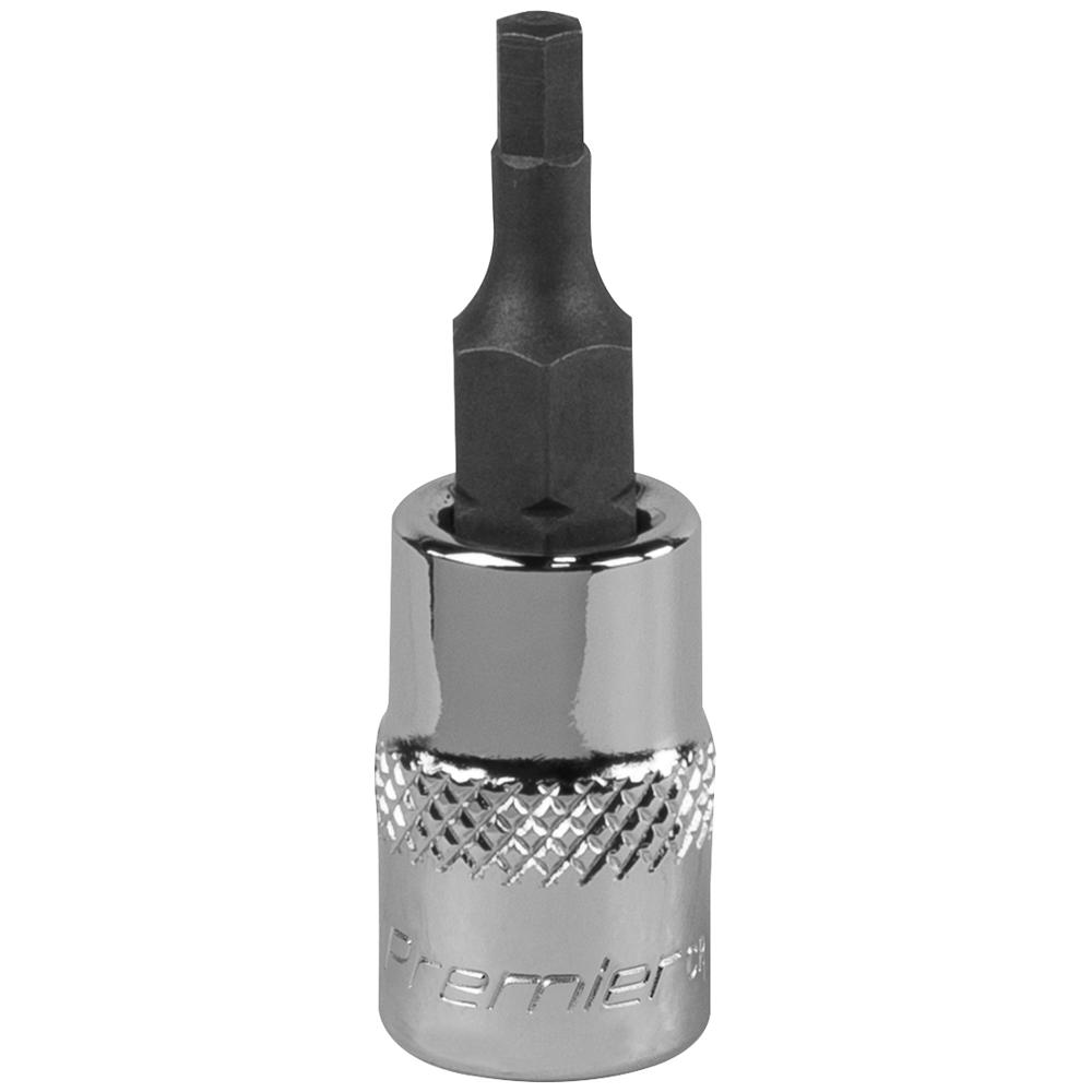 Sealey 1/4" Drive Hexagon Socket Bit 1/4" 3mm