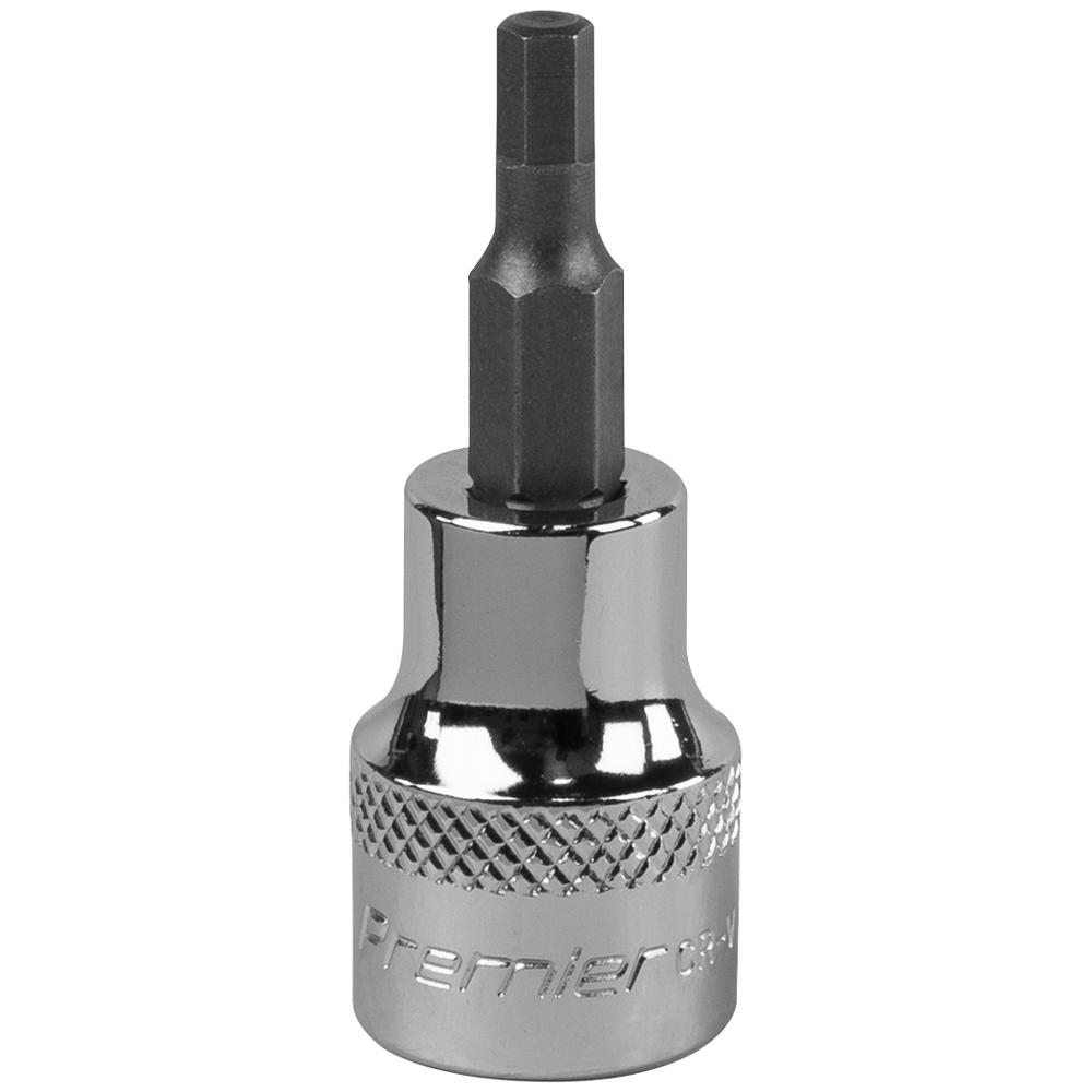 Sealey 3/8" Drive Hexagon Socket Bit 3/8" 4mm