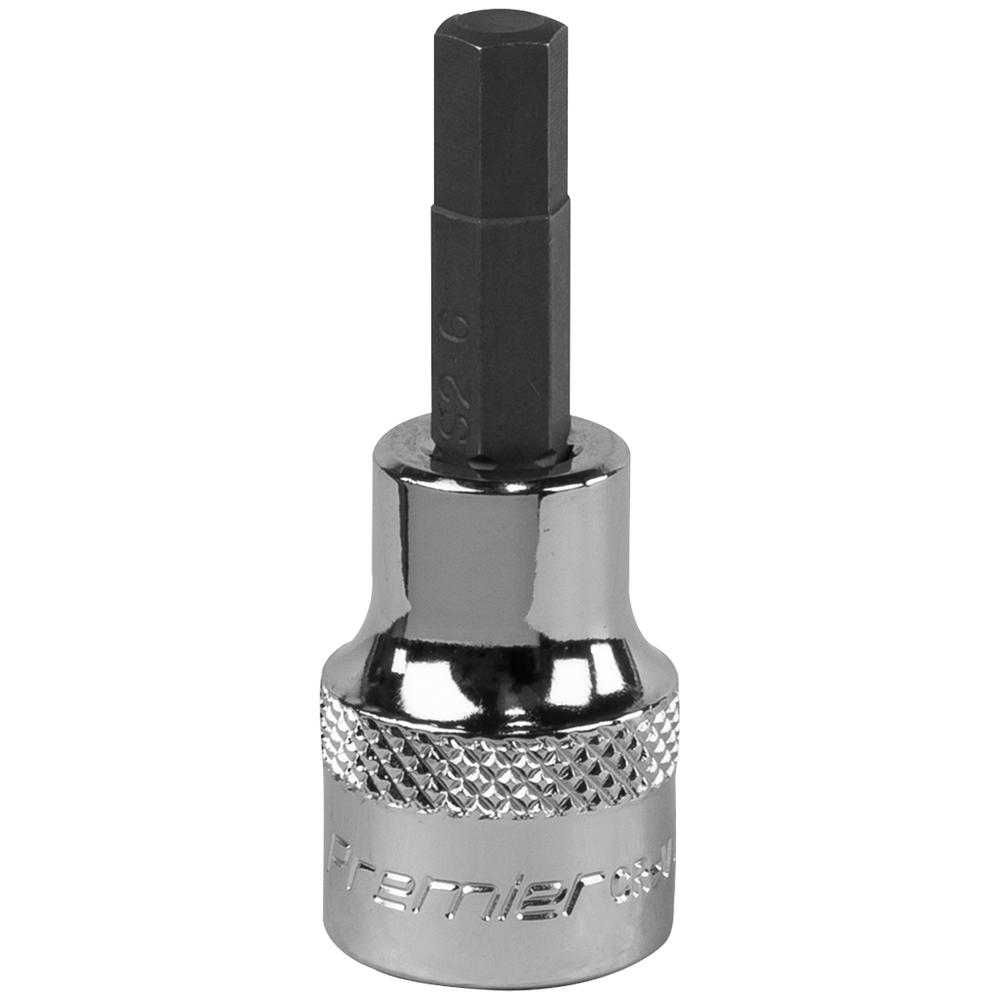 Sealey 3/8" Drive Hexagon Socket Bit 3/8" 6mm