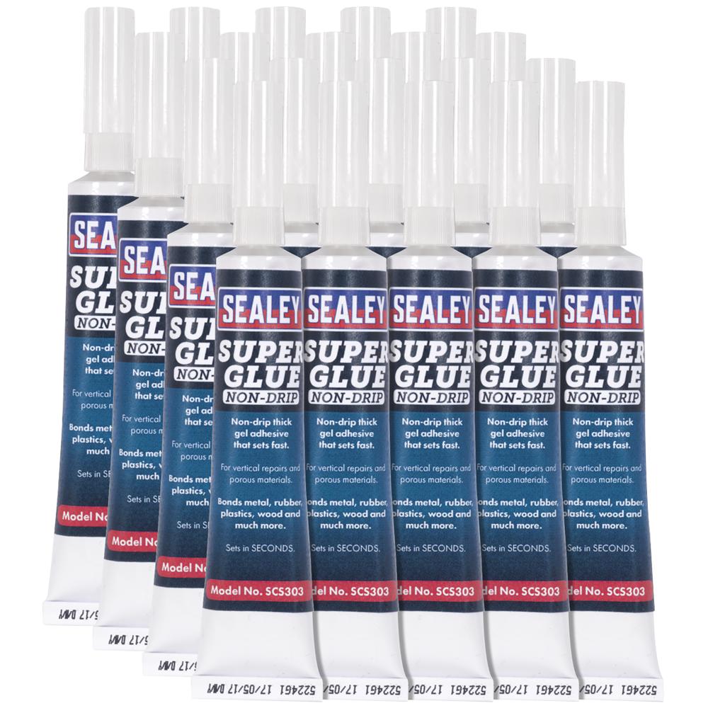 Sealey Non Drip Super Glue Gel
