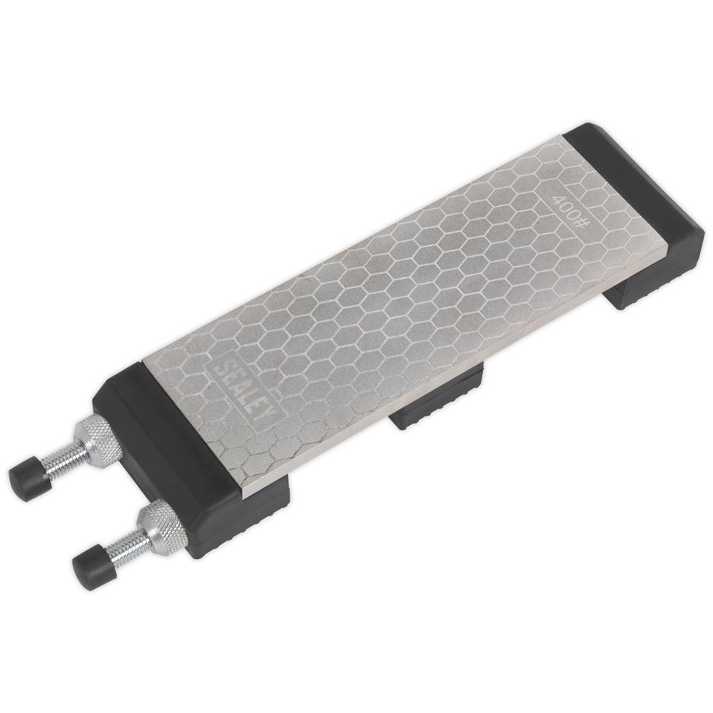 Sealey Diamond Sharpening Whetstone and Adjustable Bench Stand