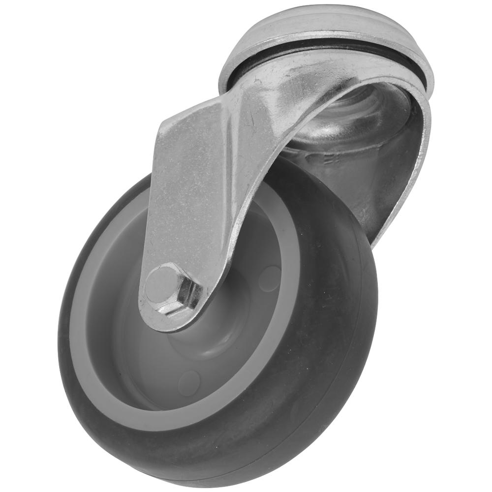 Medium Duty Thermoplastic Bolt Hole Swivel Castor Wheel
