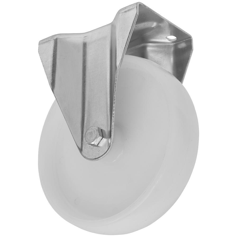 Heavy Duty Nylon Fixed Plate Castor Wheel