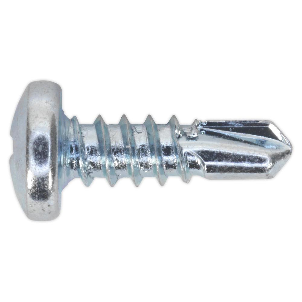 Sealey Pan Head Phillips Zinc Plated D7504n Self Drilling Screws