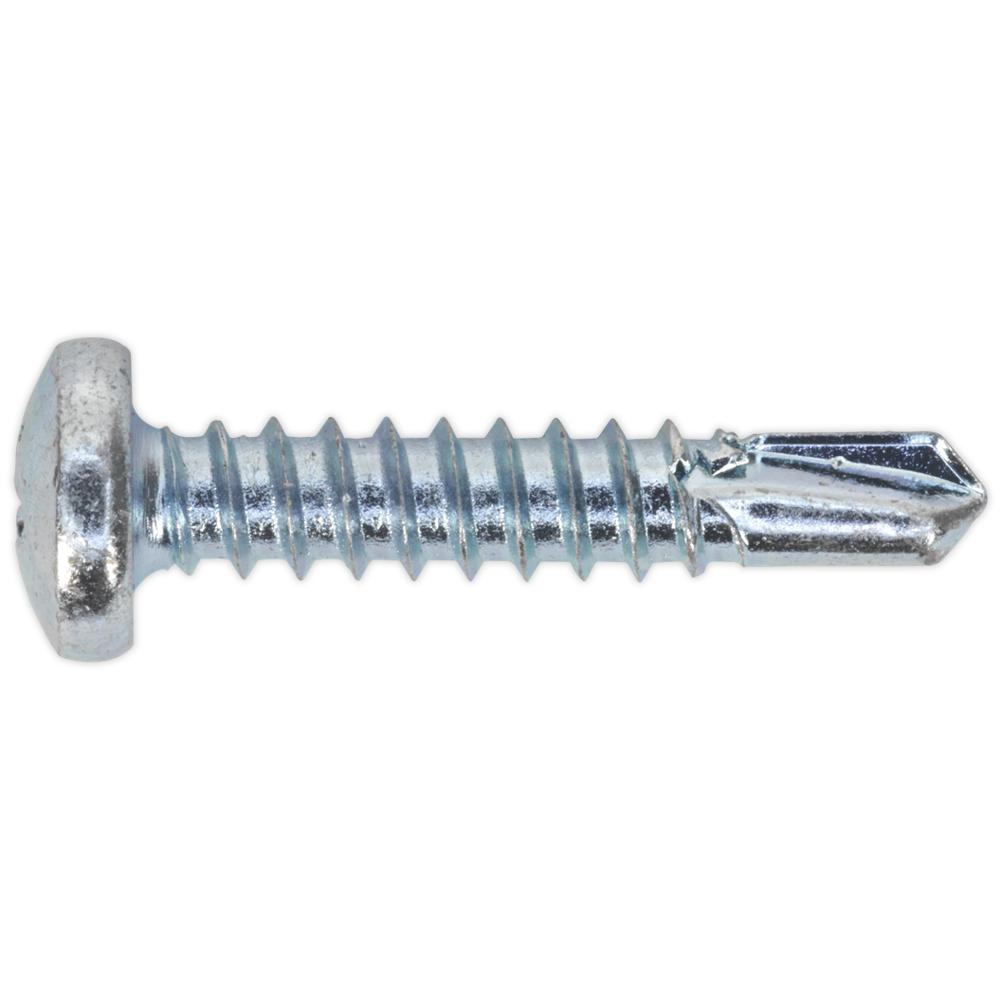 Sealey Pan Head Phillips Zinc Plated D7504N Self Drilling Screws