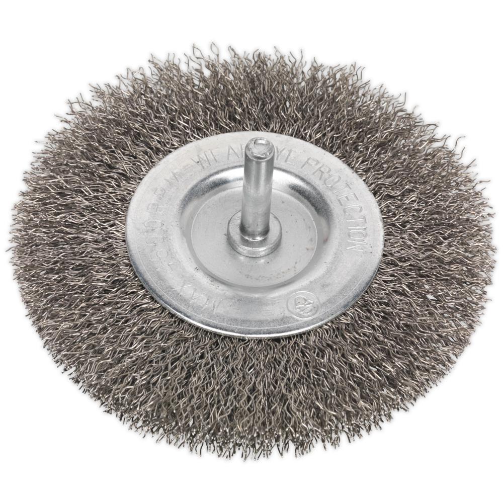 Sealey Flat Stainless Steel Wire Brush