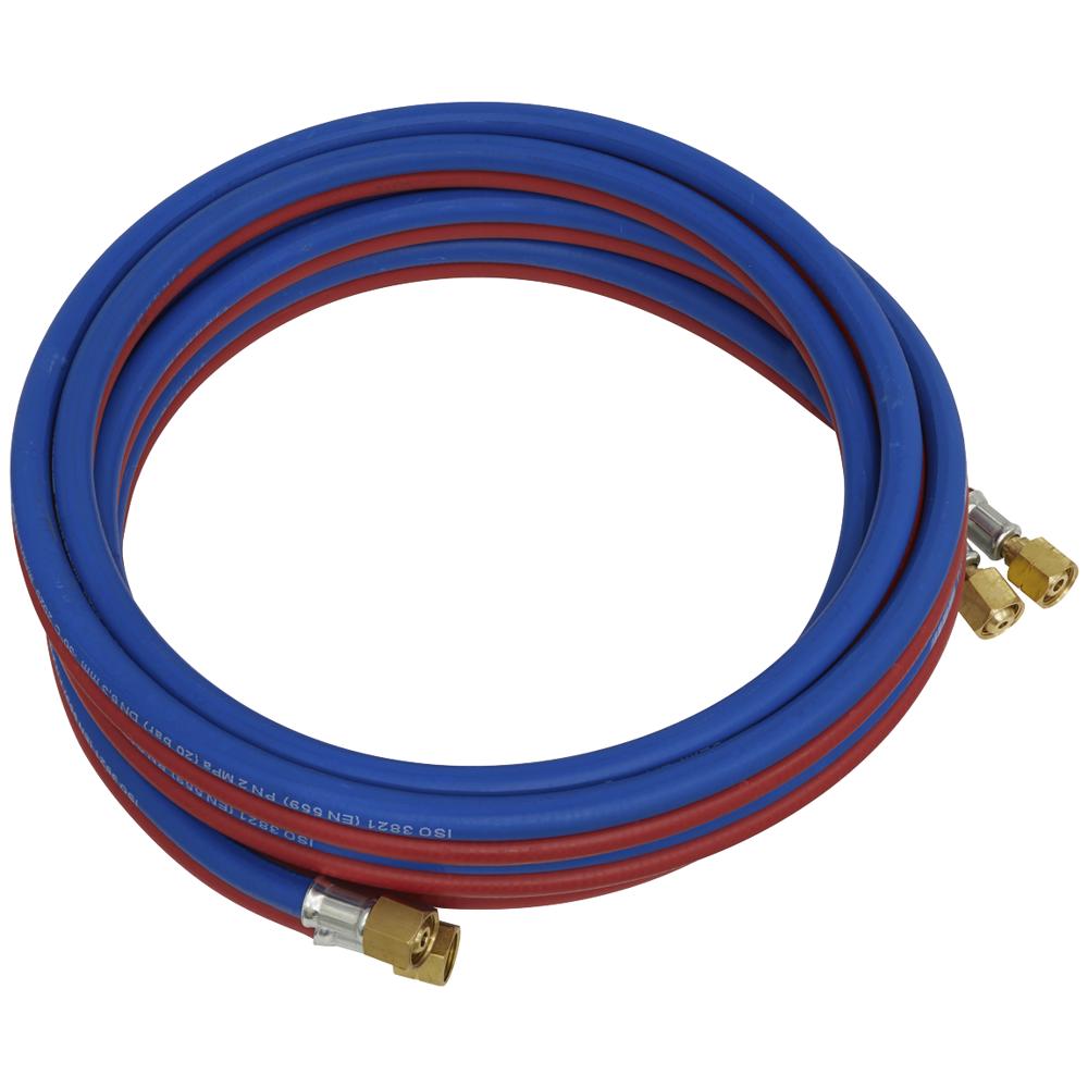 Twin Rubber Oxyacetylene Welding Hose Set