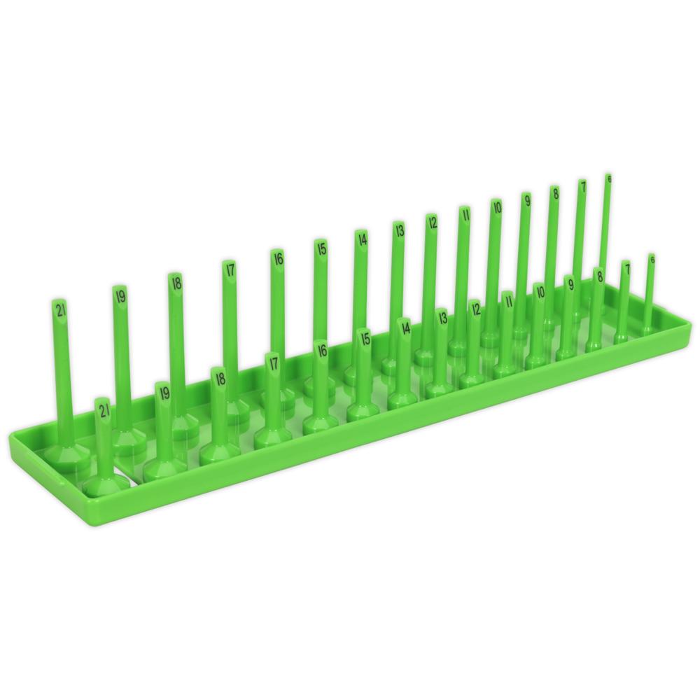 Sealey SH3815HV 3/8" Drive Hi Vis 30 Socket Holder 3/8