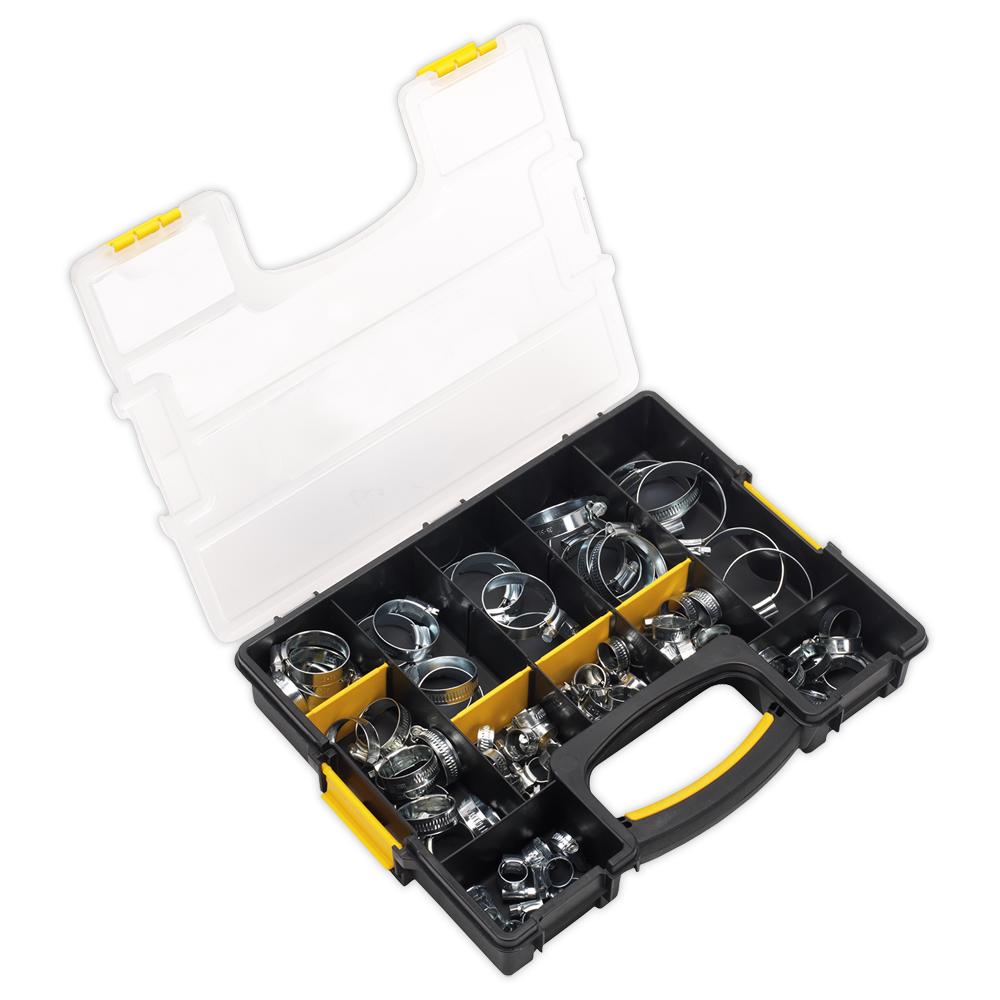 85 Piece Hose Clip Assortment