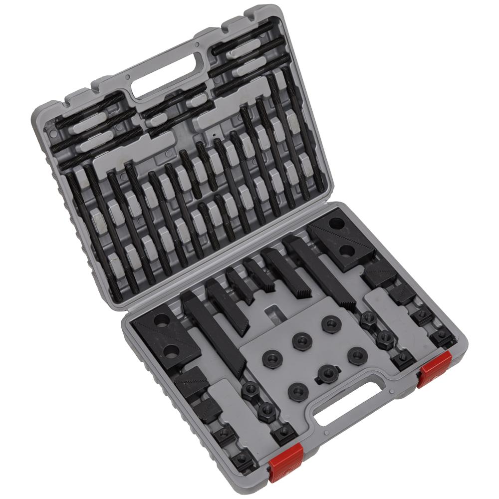 52 Piece Clamping Kit for Drilling and Milling Machines