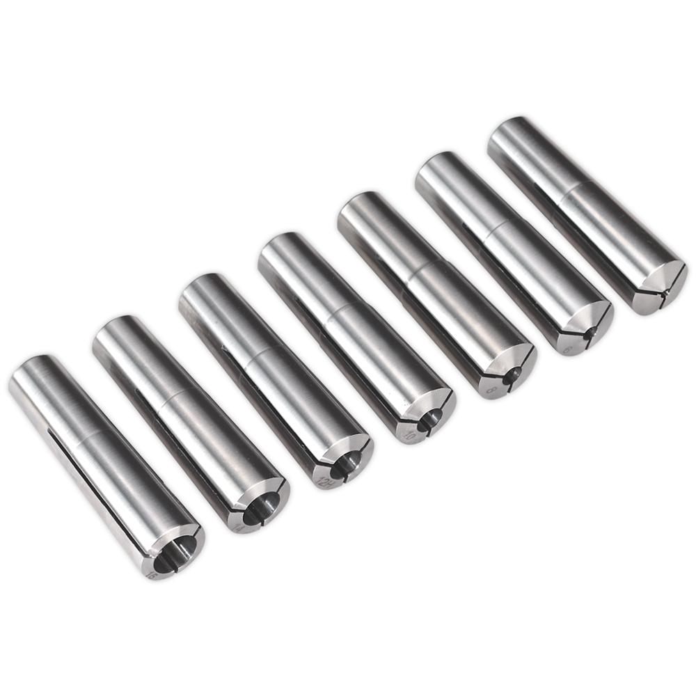 Sealey MT3-M12 Collet Set for SM2502 Mini Mill