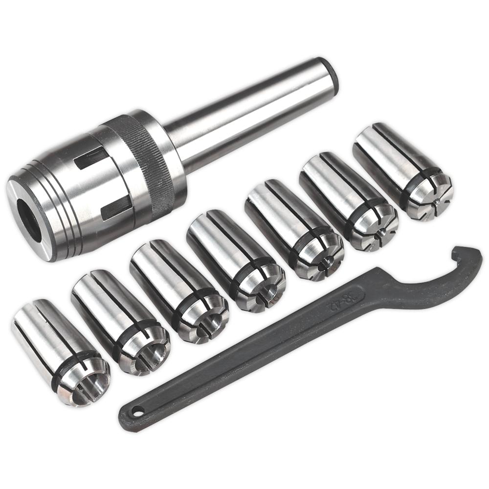 Sealey MT3-M12 Chuck Set for SM2502 Mini Mill