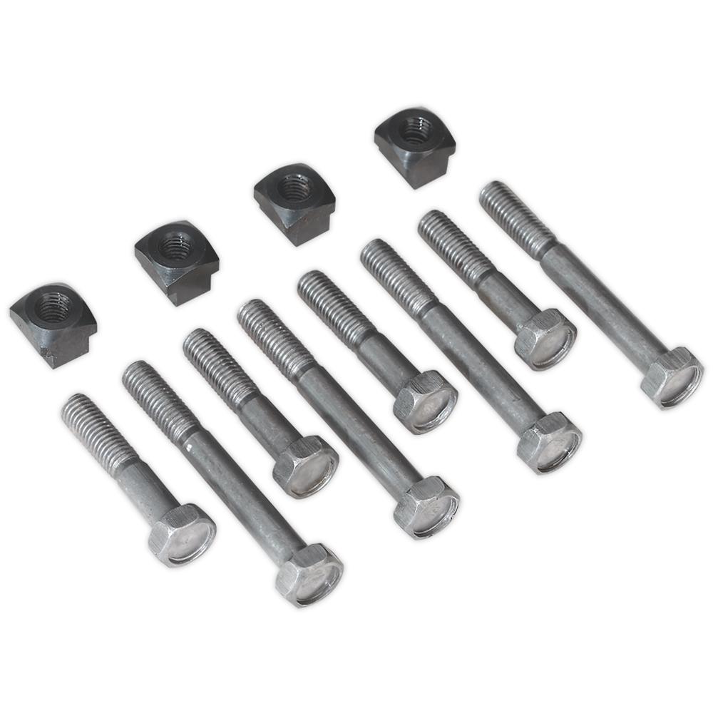 12 Piece T Nut Bolt Set for SM27 Metal Lathe