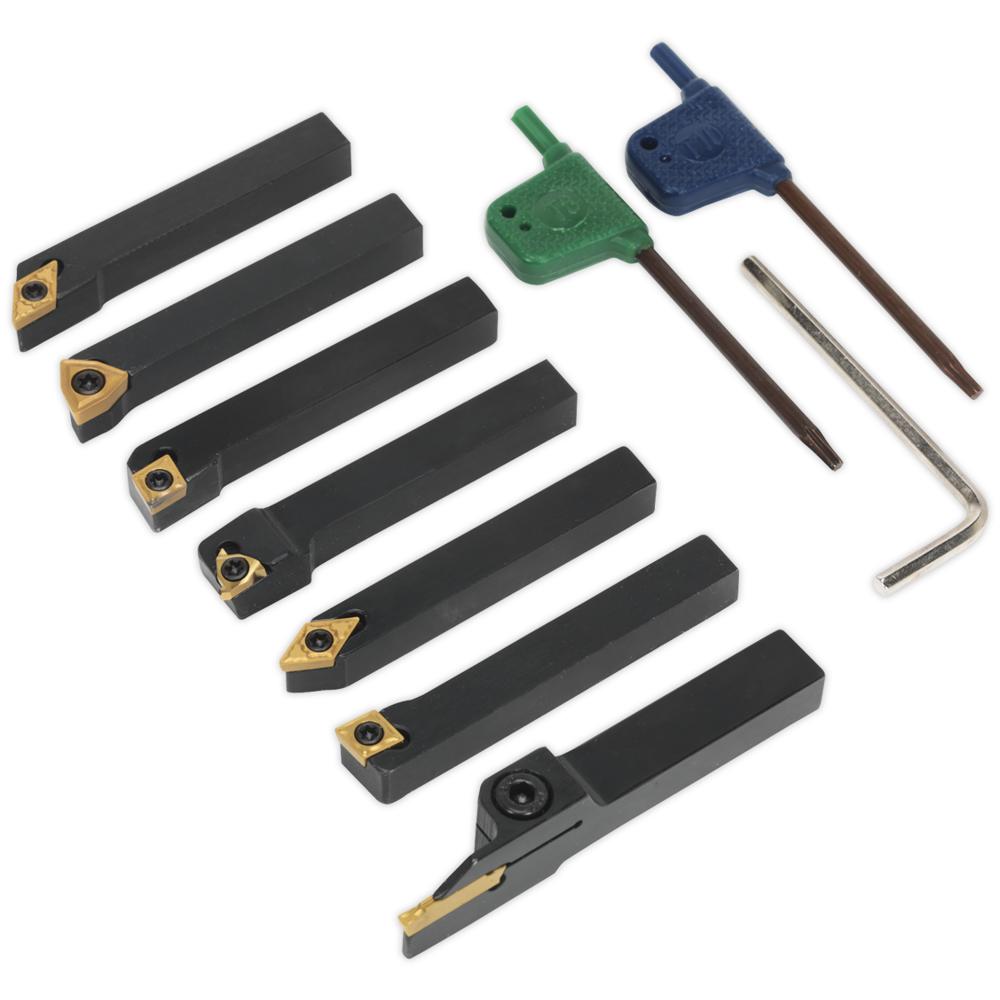 7 Piece Indexable 8mm Turning Tool Set