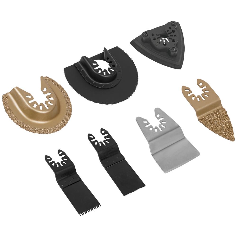 7 Piece OIS Oscillating Multi Tool All Purpose Blade Set