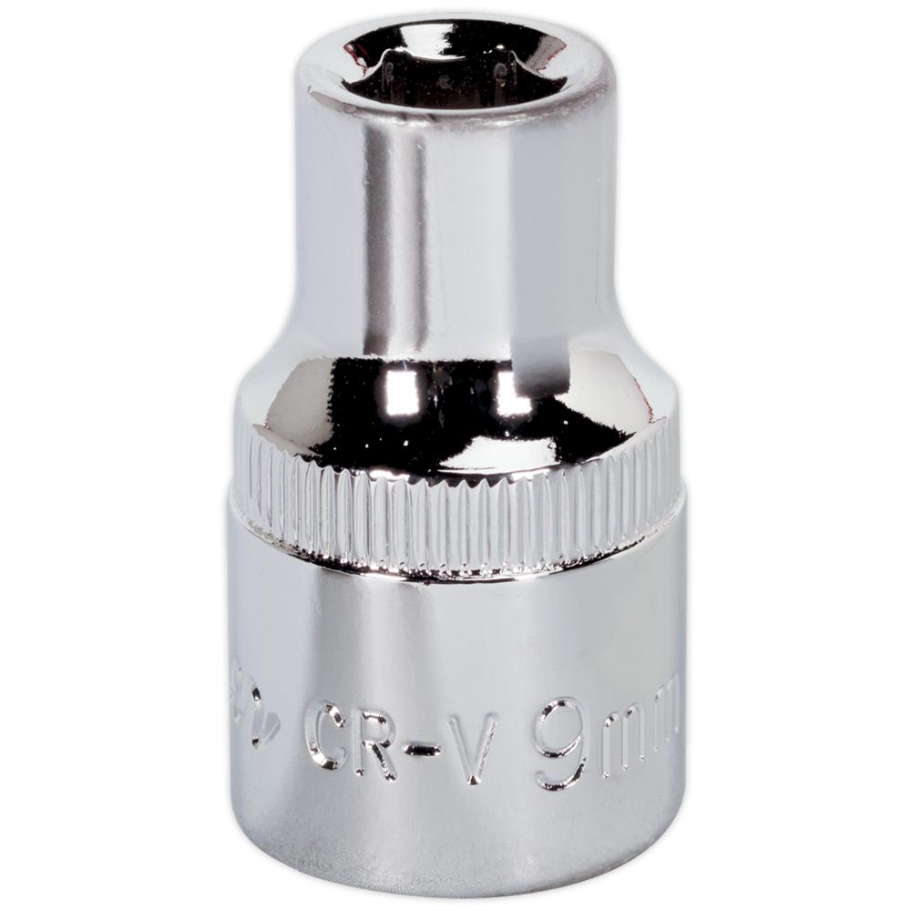 1/2" Drive Hexagon WallDrive Socket Metric