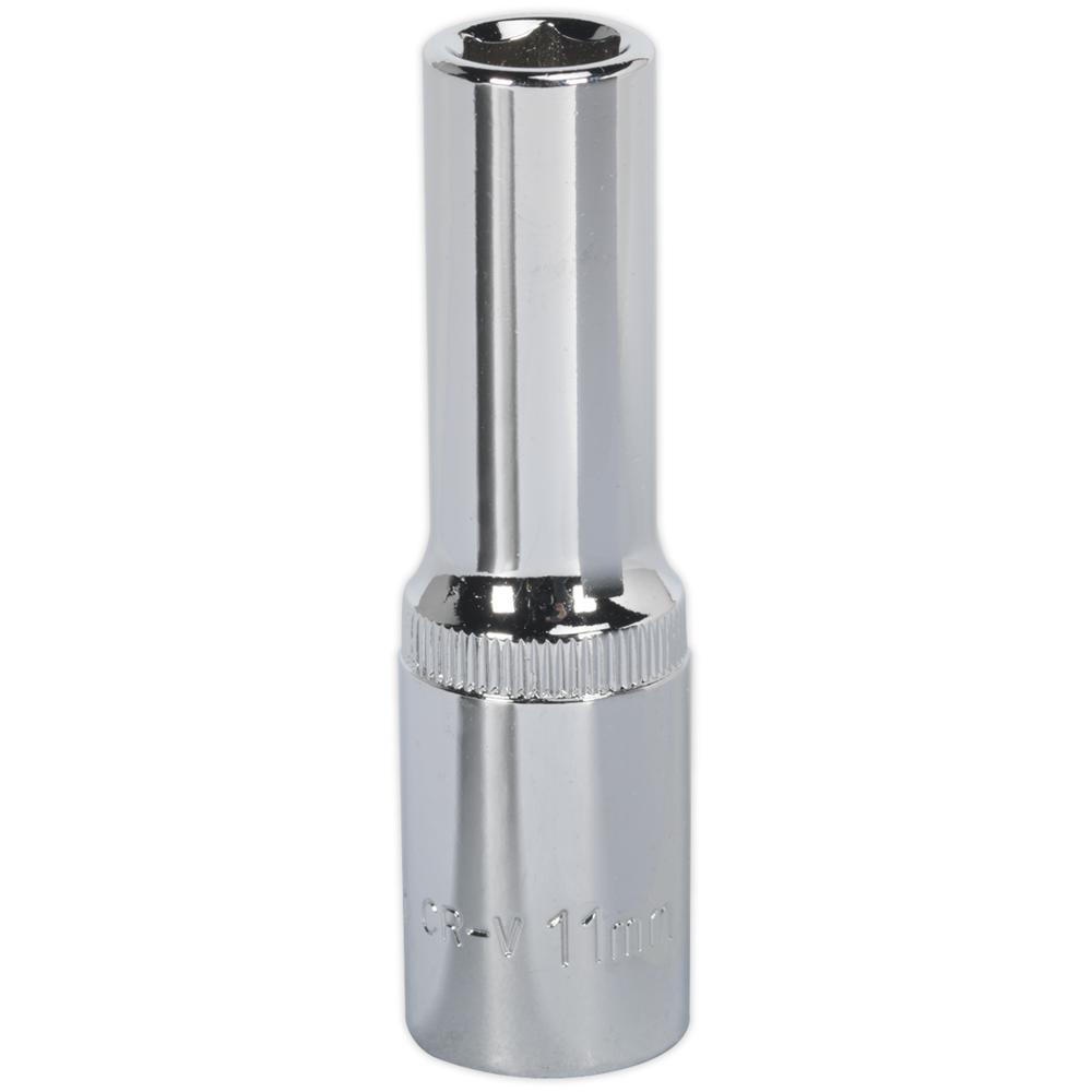 1/2" Drive Deep Hexagon WallDrive Socket Metric