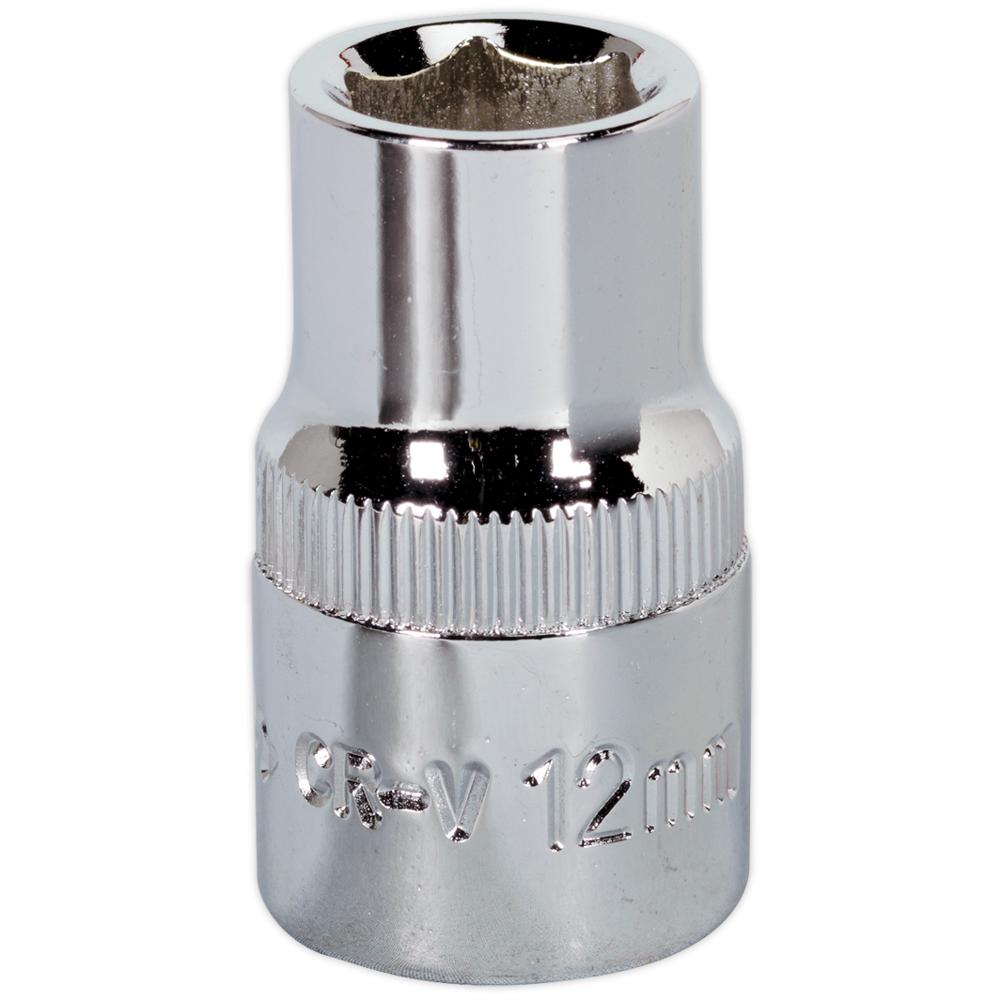 1/2" Drive Hexagon WallDrive Socket Metric