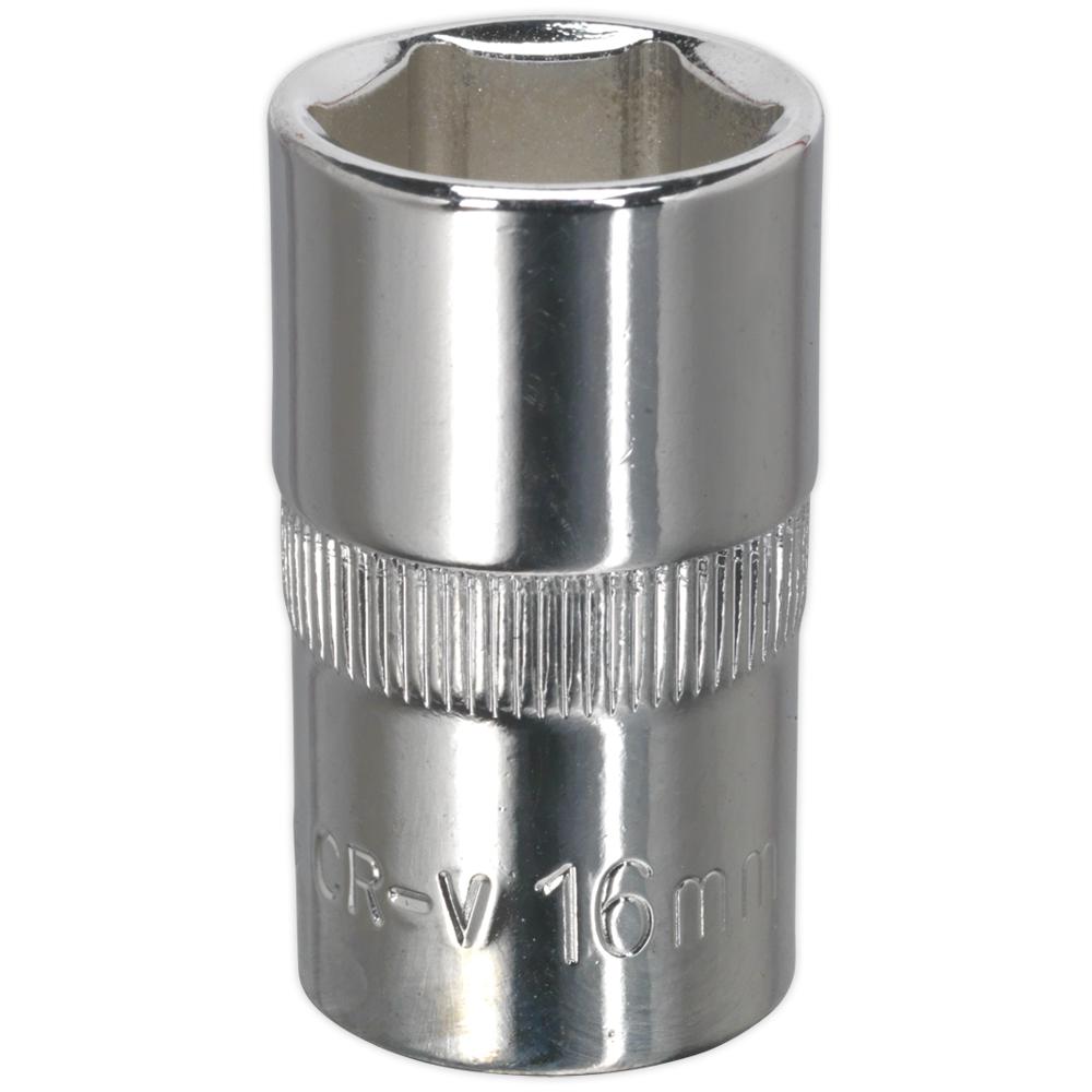 1/2" Drive Hexagon WallDrive Socket Metric