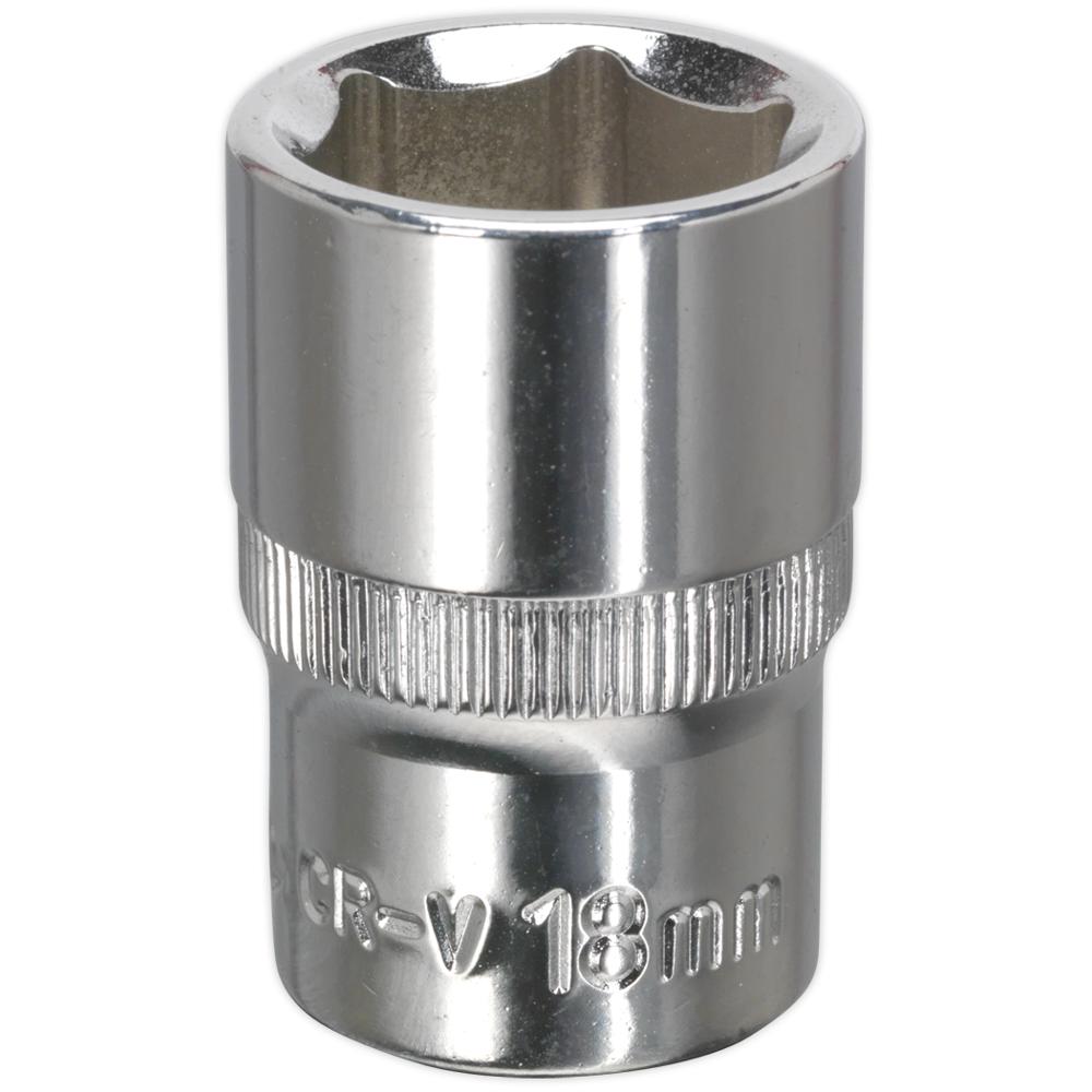 1/2" Drive Hexagon WallDrive Socket Metric