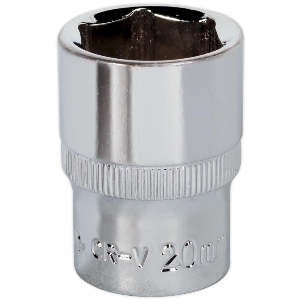 1/2" Drive Hexagon WallDrive Socket Metric