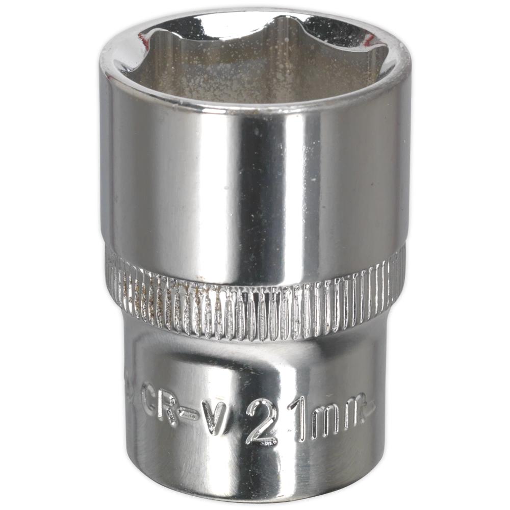 1/2" Drive Hexagon WallDrive Socket Metric