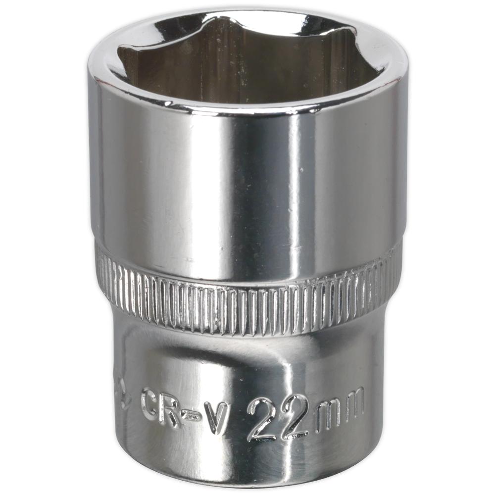 1/2" Drive Hexagon WallDrive Socket Metric