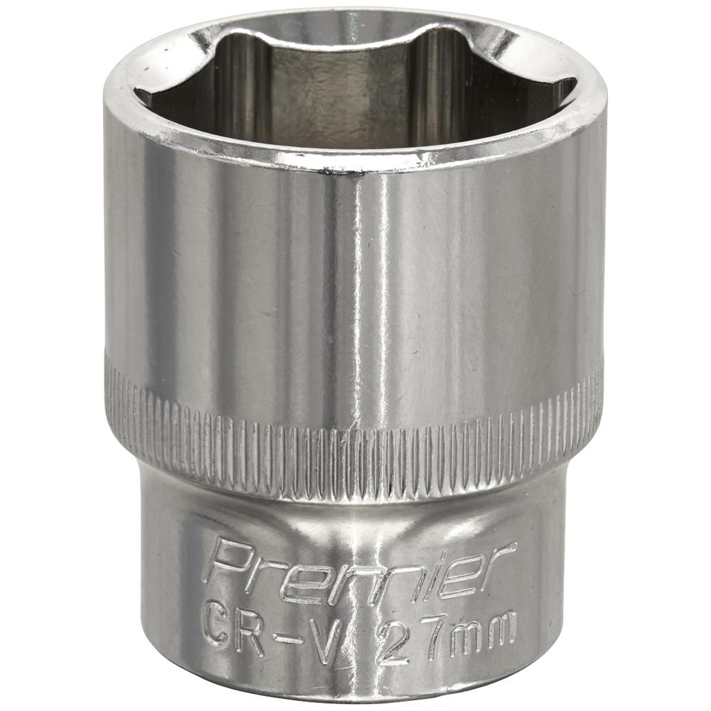 1/2" Drive Hexagon WallDrive Socket Metric