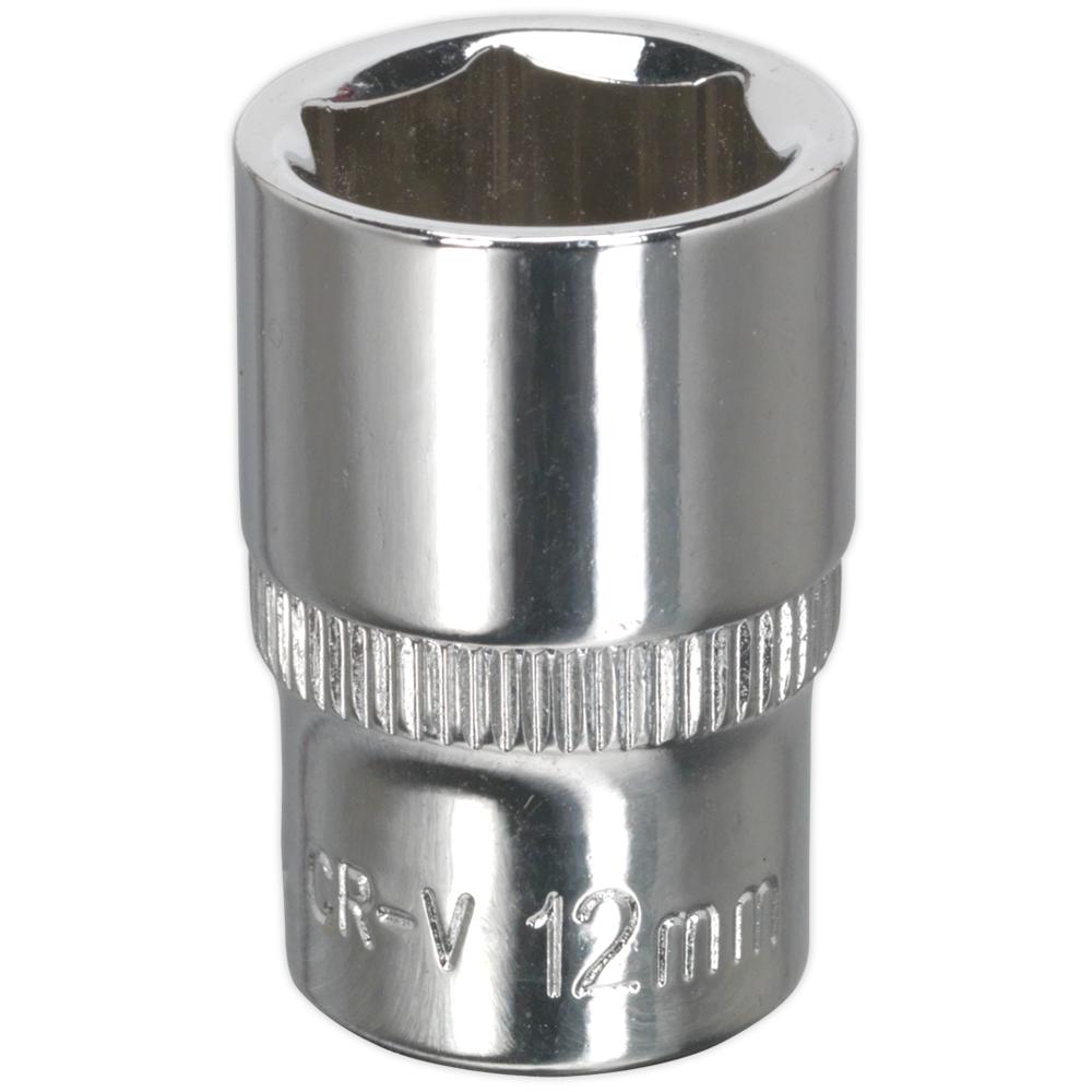 1/4" Drive Hexagon WallDrive Socket Metric