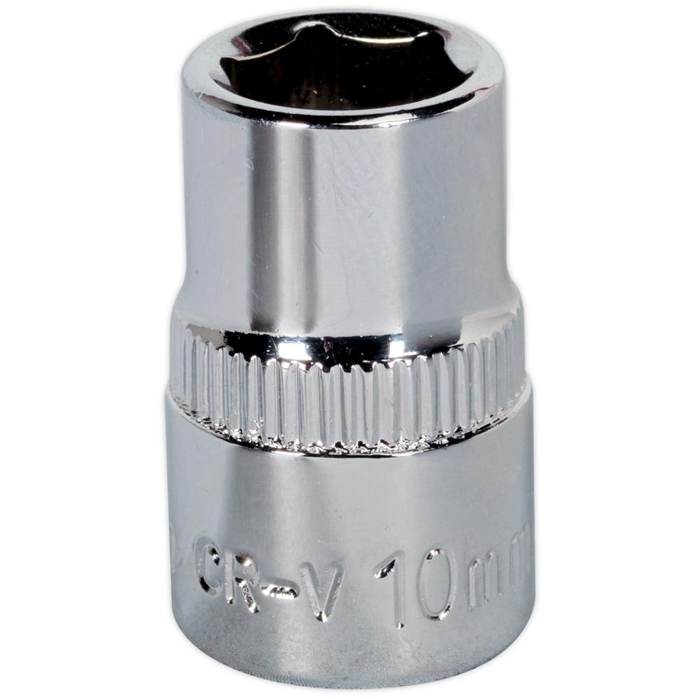 Sealey 3/8" Drive Hexagon WallDrive Socket Metric 3/8" 10mm