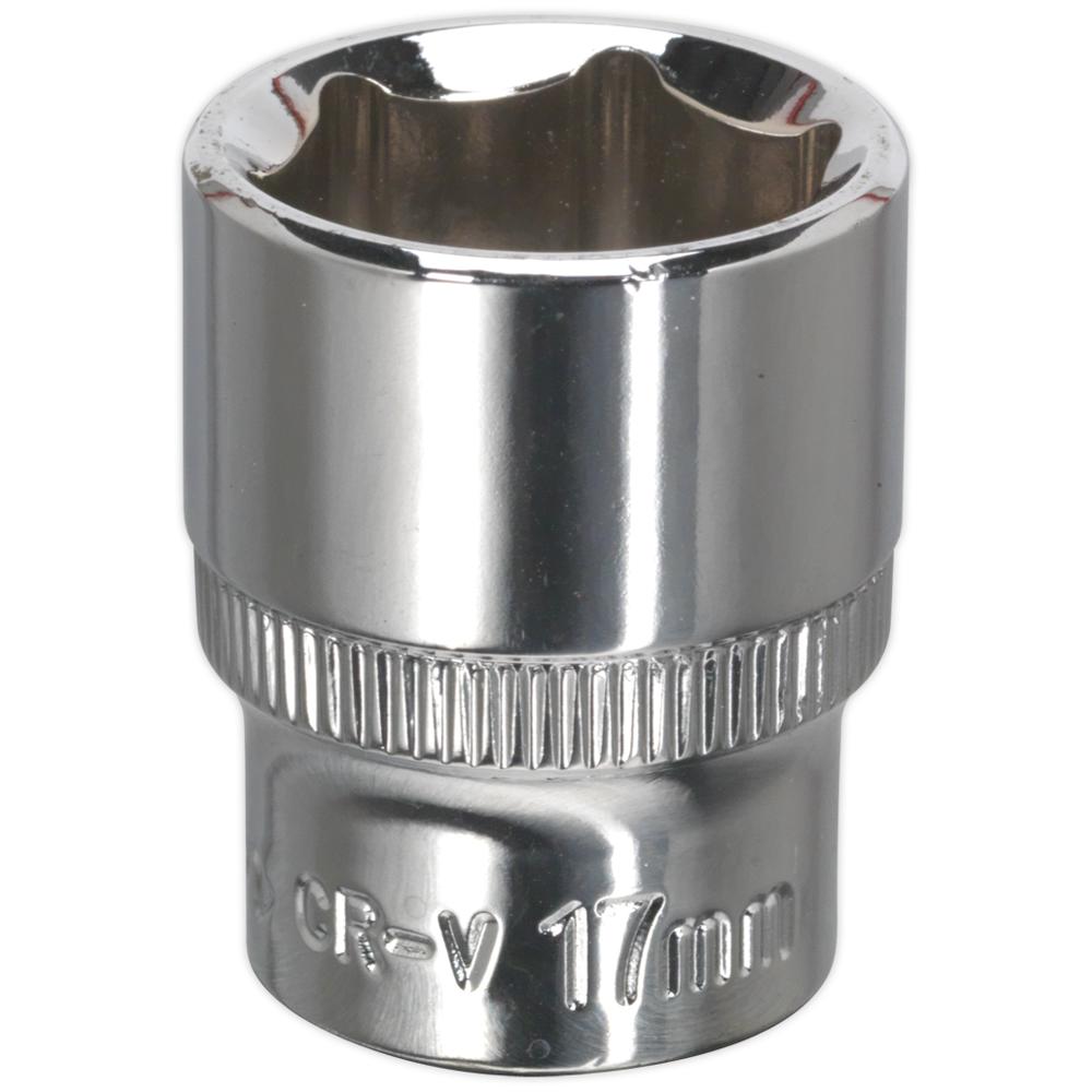 3/8" Drive Hexagon WallDrive Socket Metric