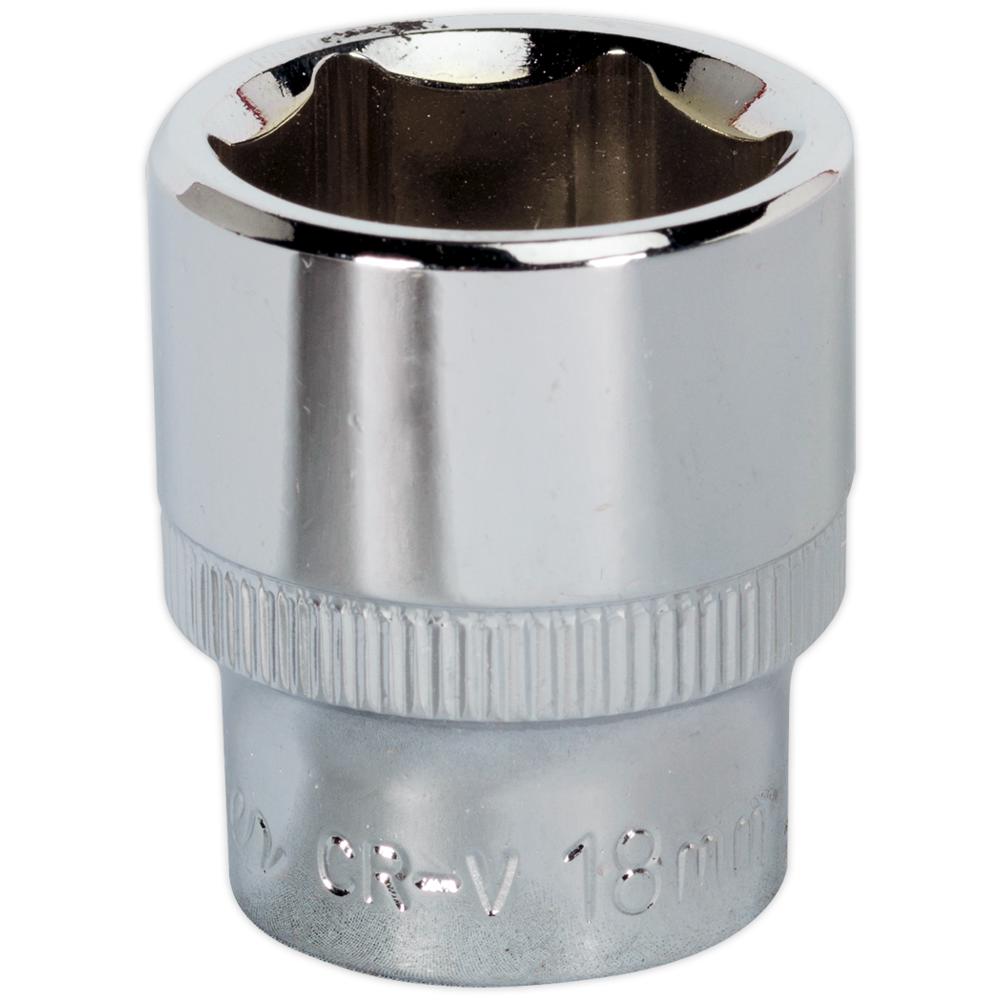 3/8" Drive Hexagon WallDrive Socket Metric